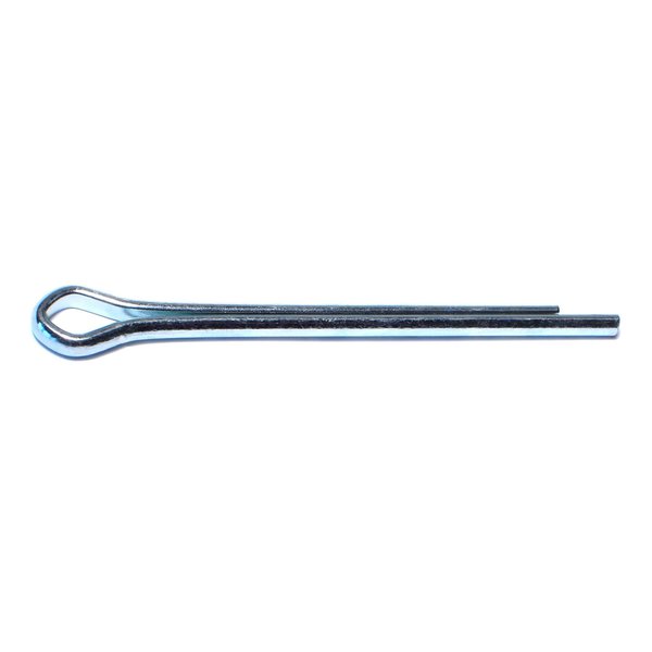 Midwest Fastener 1/4" x 1-1/2" Zinc Plated Steel Cotter Pins 10PK 930282